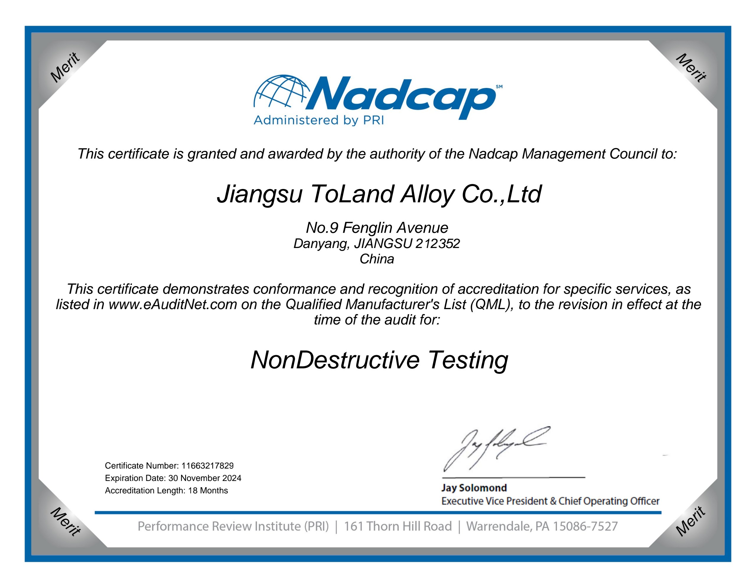 Nadcap